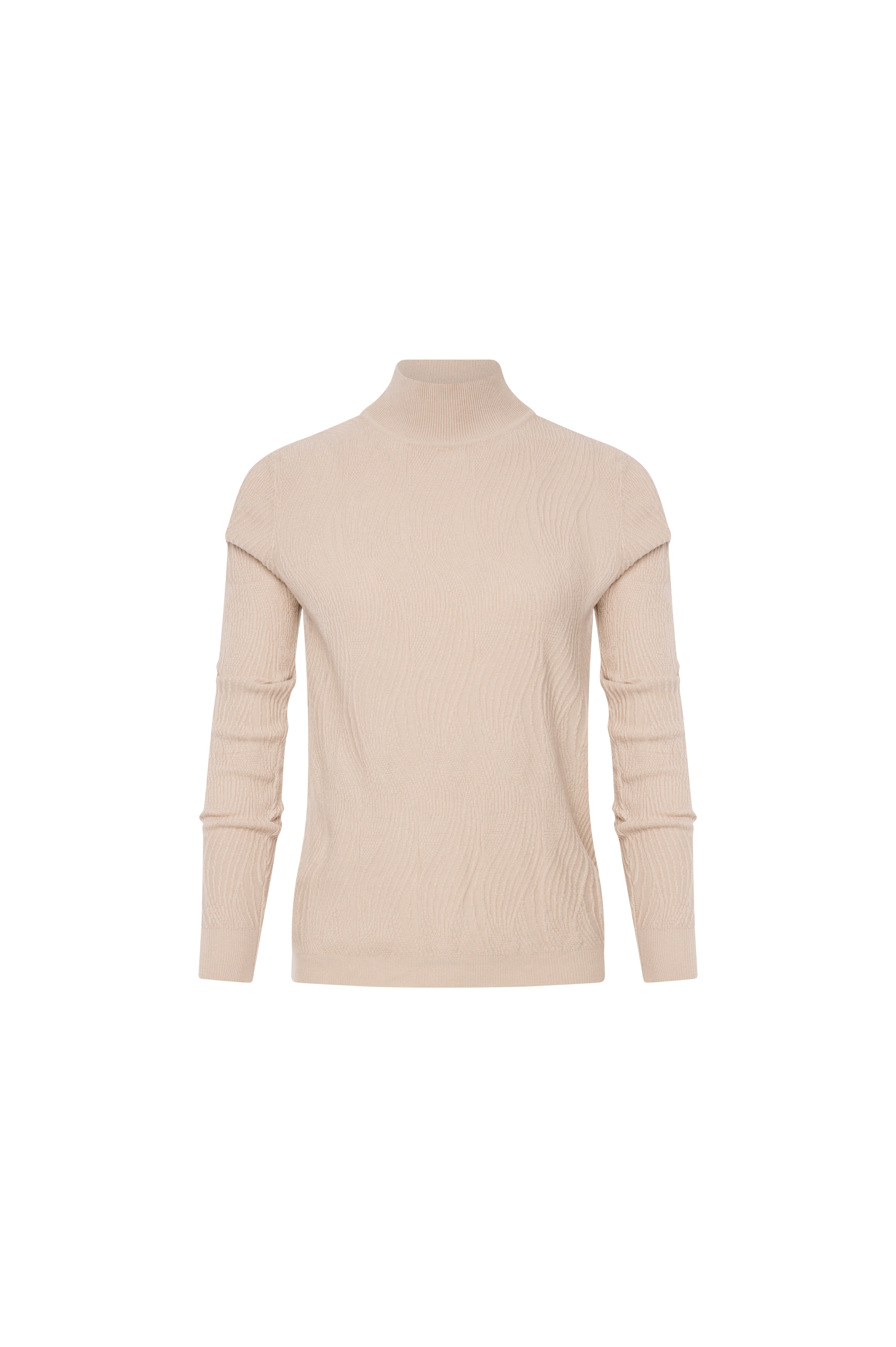 Maglia regular con collo alto FS26WT7028K42001-K23 Fracomina