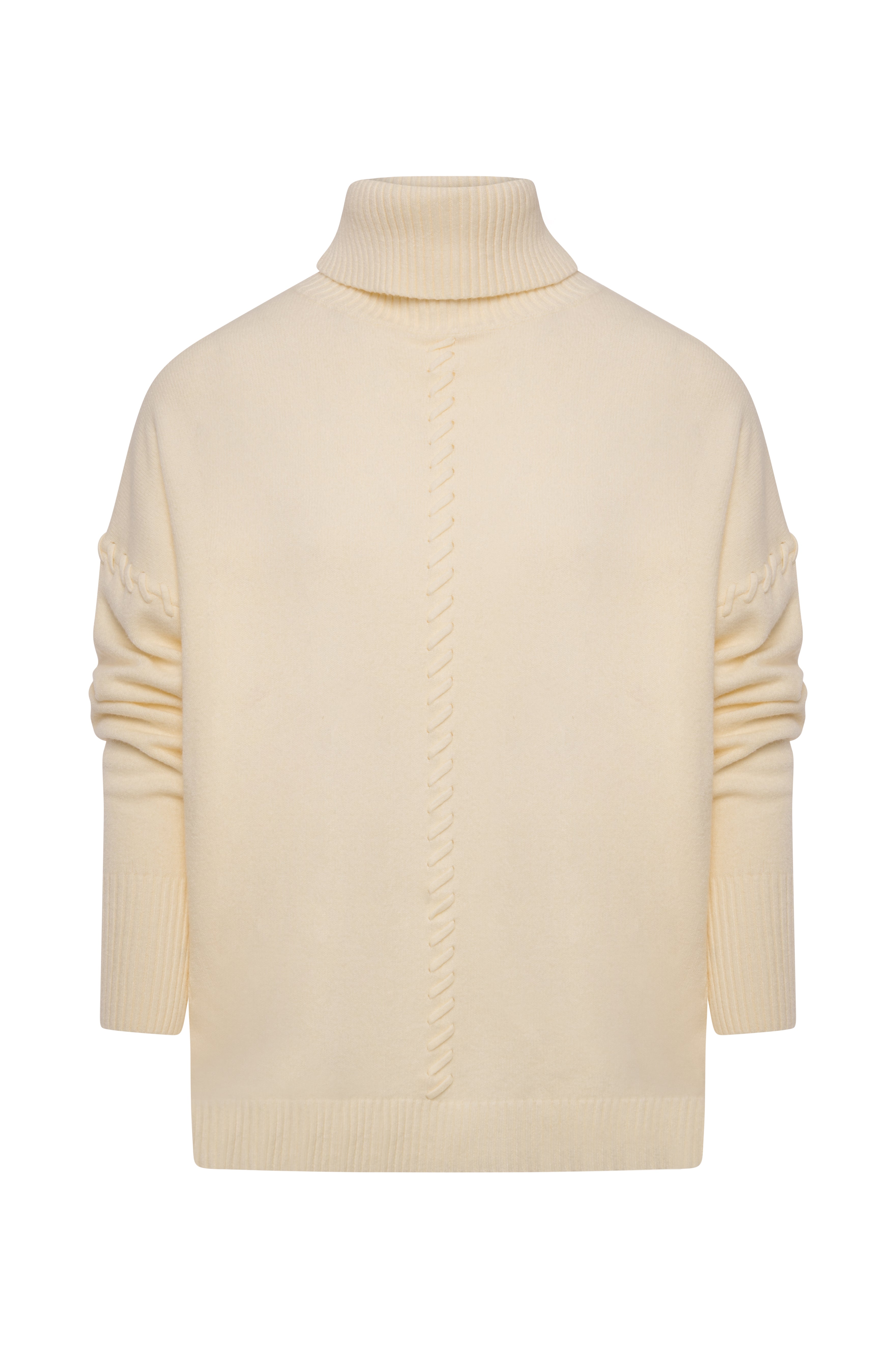 Maglia over con collo alto FRACOMINA — immagine 1 di 2