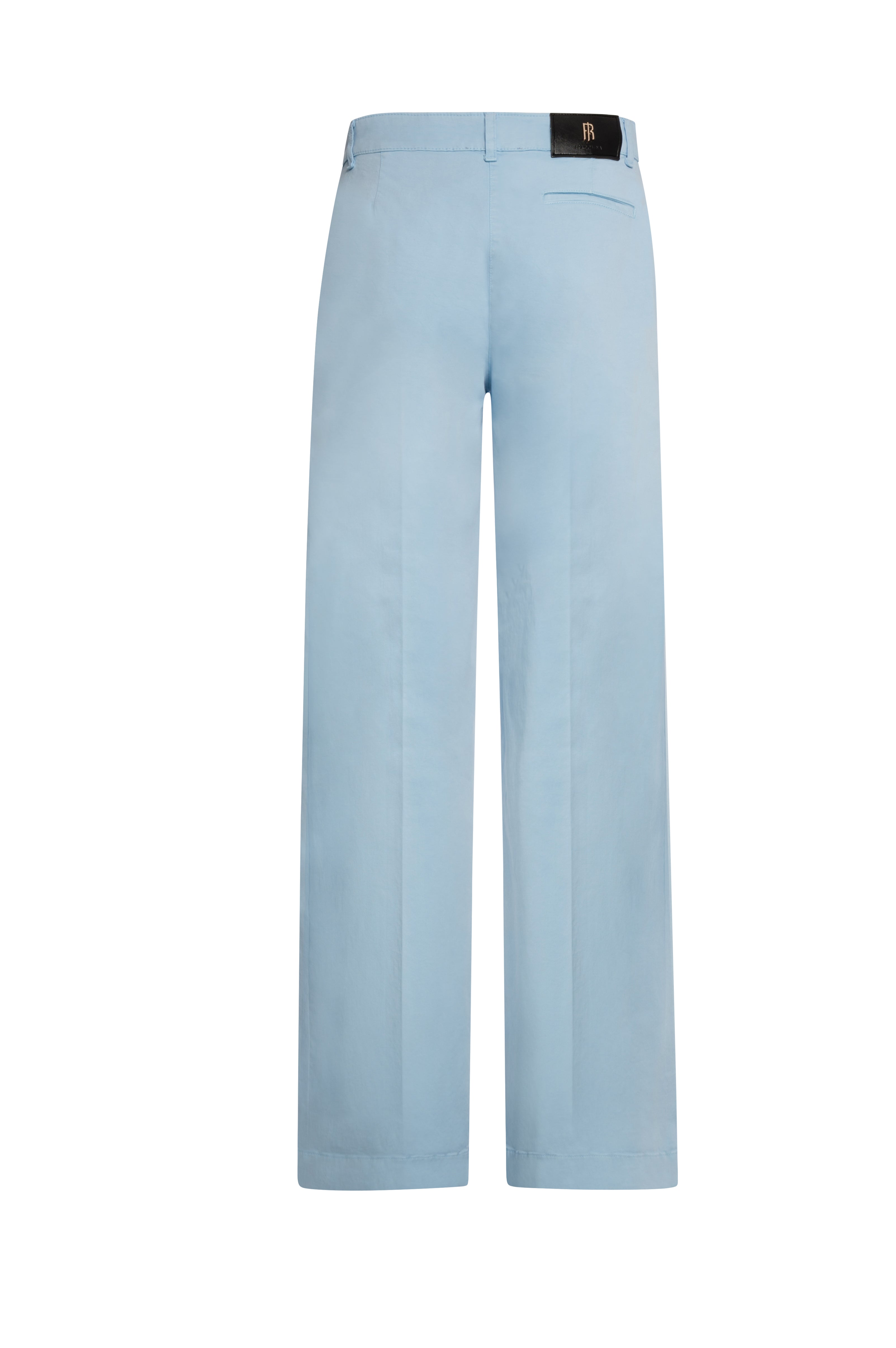 Pantalone wide a palazzo in cotone stretch FS26WV3015W47201-KB1 Fracomina