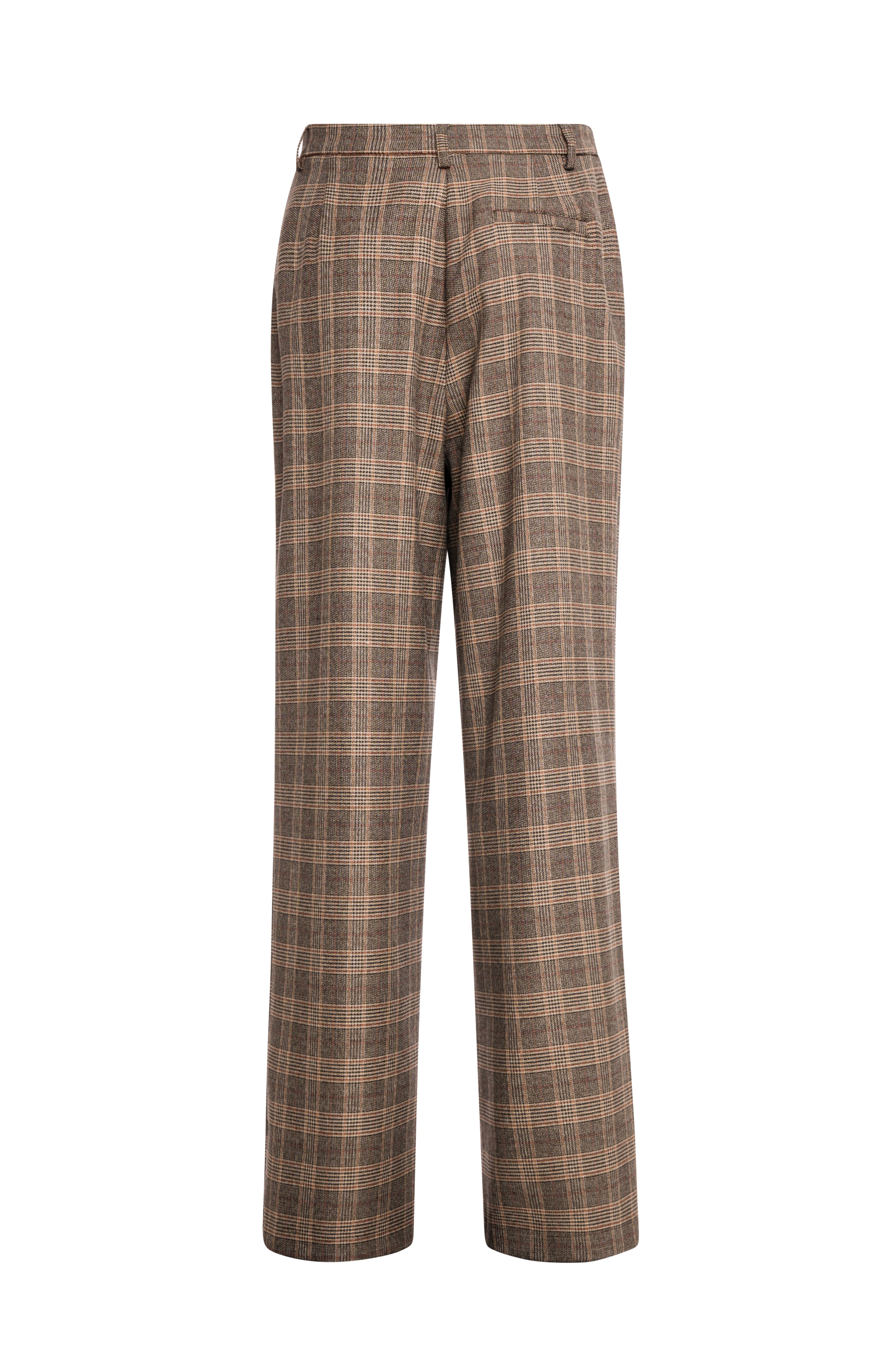 Pantalone wide a palazzo in tessuto Principe di Galles FS26WV3016W49295-K06 Fracomina