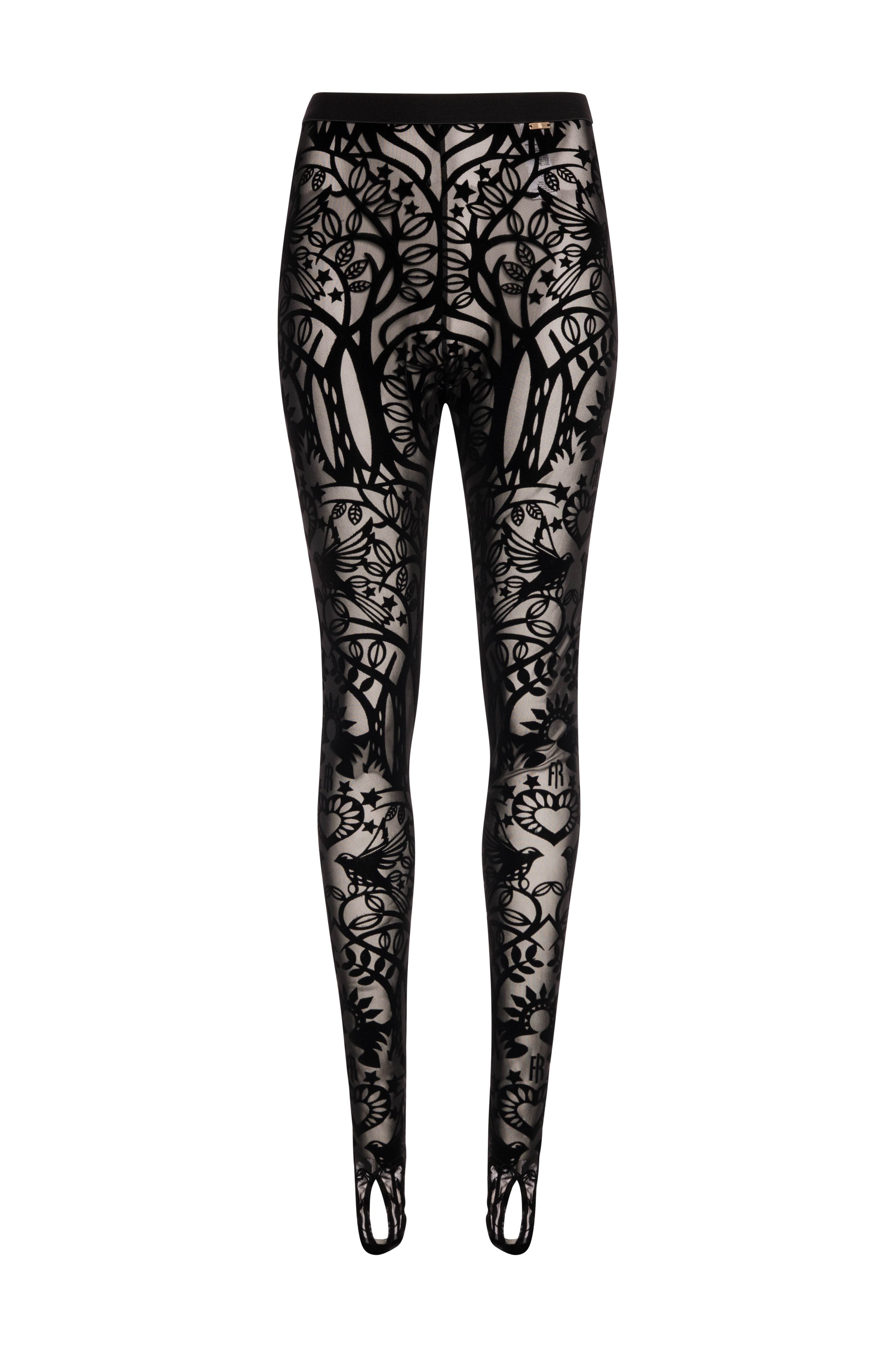 Leggings slim in pizzo FS26WV7001W858Q5-K01 Fracomina