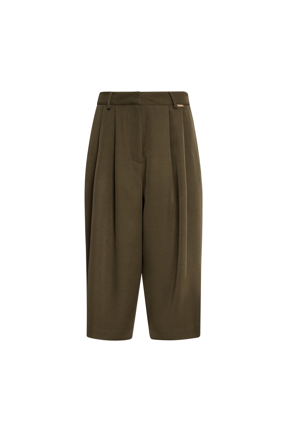 Pantalone cropped in tessuto fluido FS26WV9001W429E5-K66 Fracomina