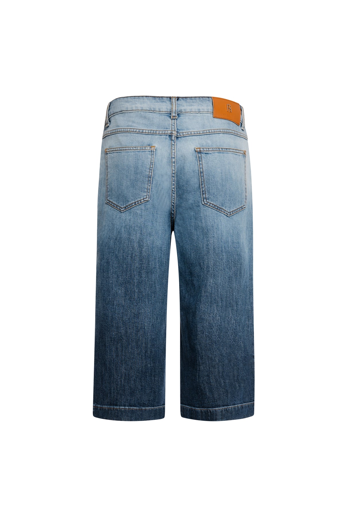Jeans cropped in denim con lavaggio sfumato FS26WV9003D401Q1-K18 Fracomina