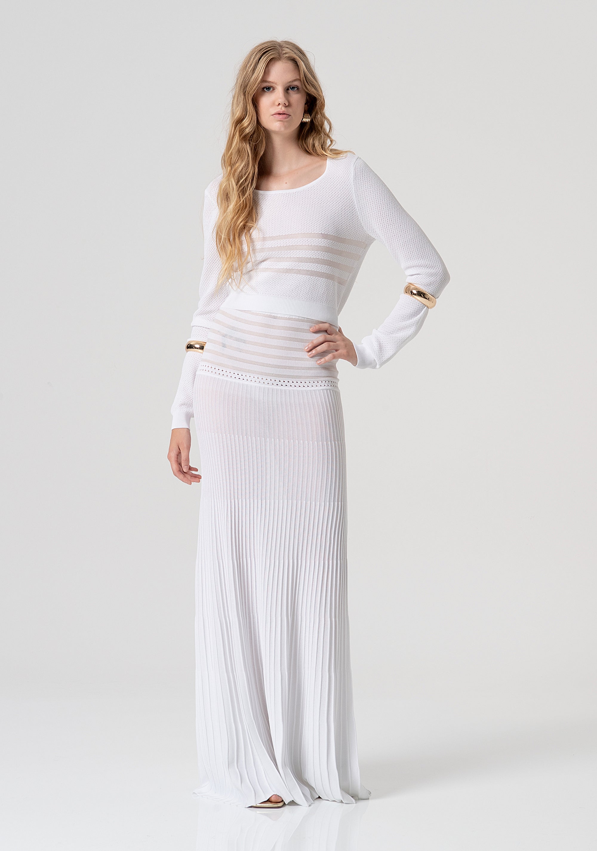 Top cropped in maglia FV26ST7001K41601-278 Fracomina