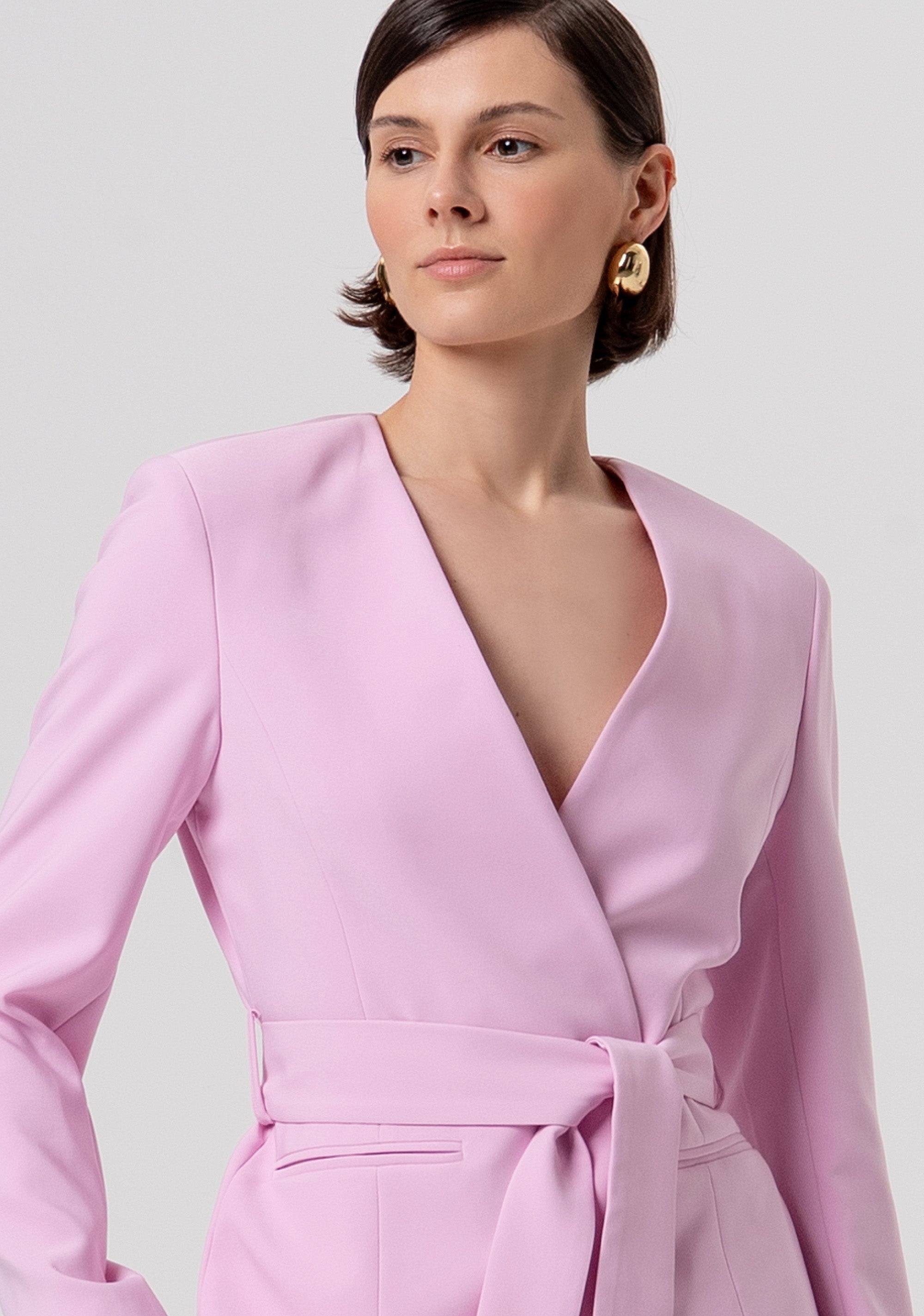 Blazer regular con fusciacca in vita FY26SJ3011W42901-226 Fracomina