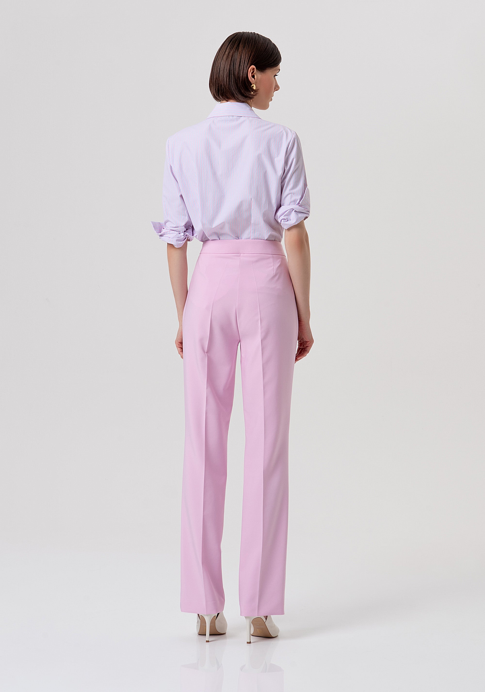 Pantalone regular a vita alta FY26SV2034W42901-226 Fracomina