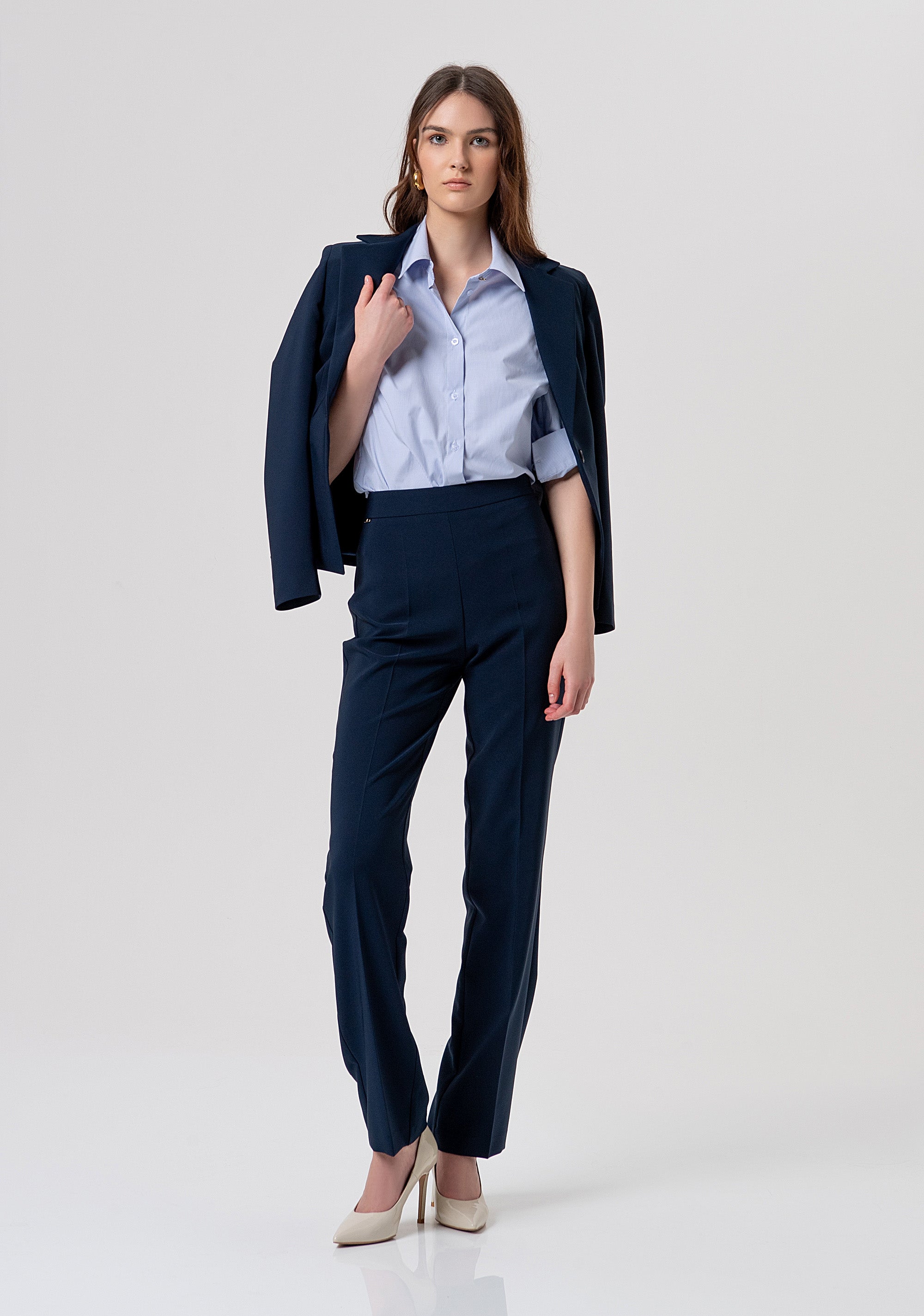 Pantalone regular modello chino FY26SV4025W42901-117 Fracomina