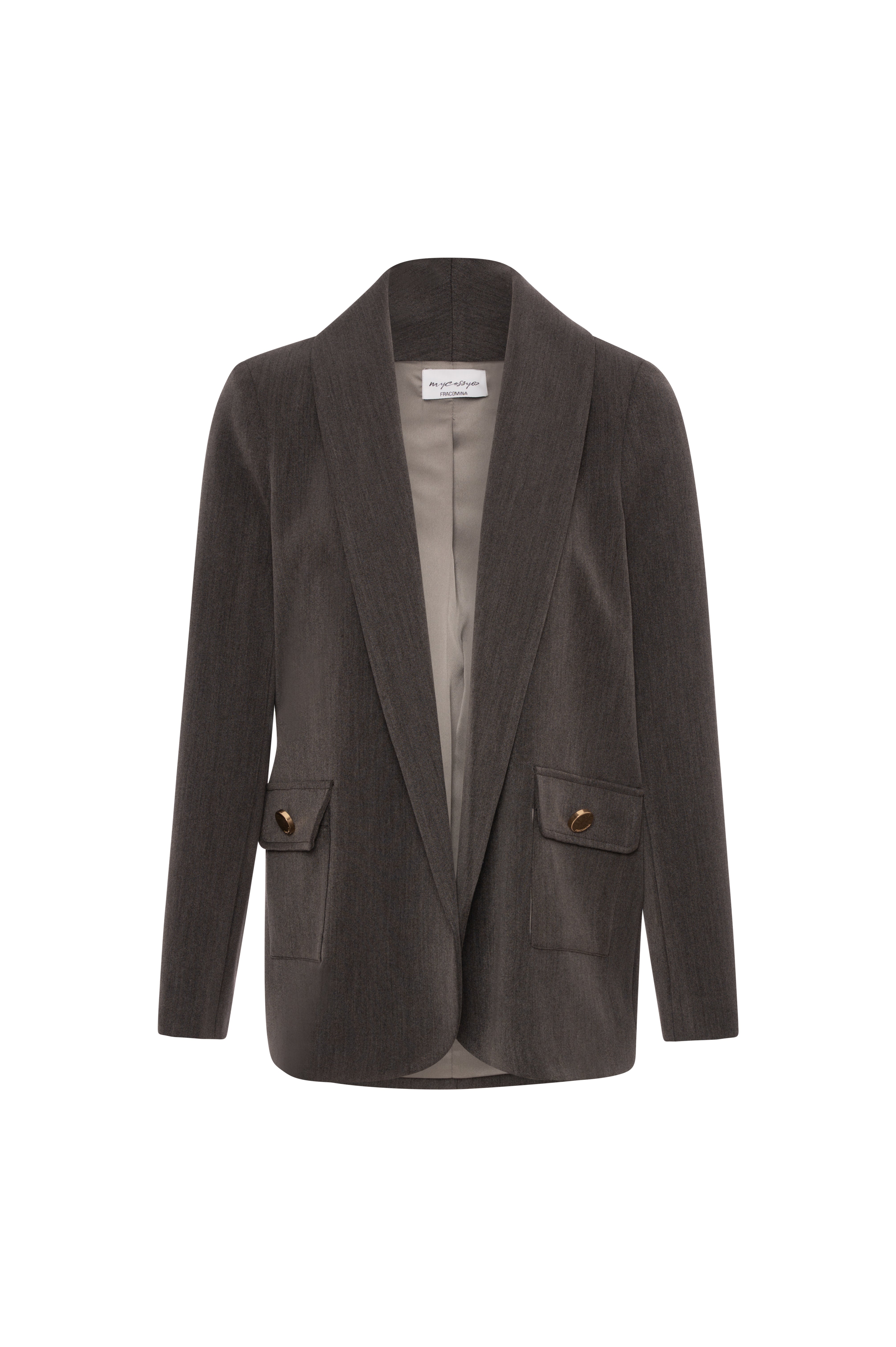 Blazer regular aperto FRACOMINA — immagine 4 di 5
