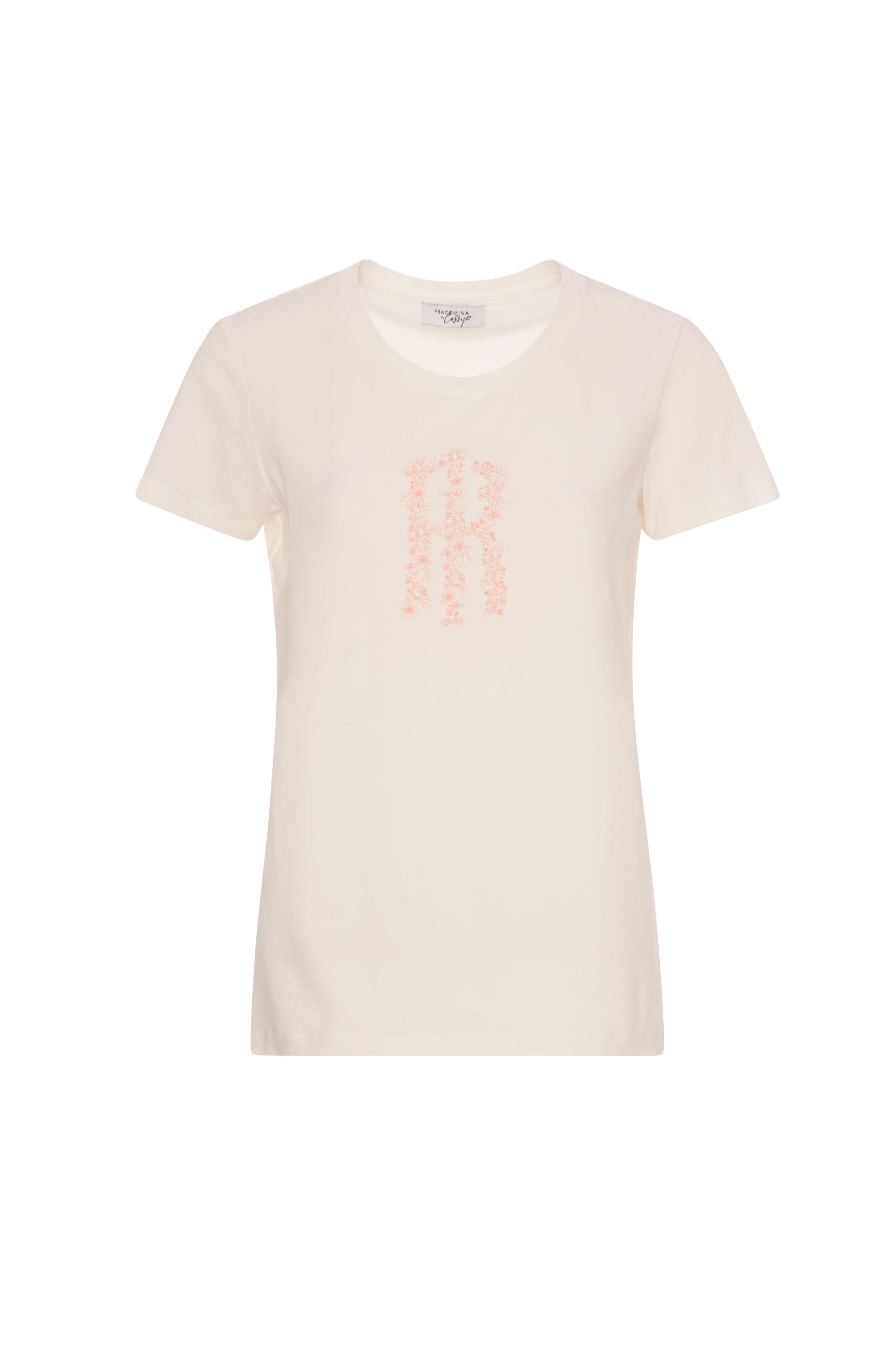 T-shirt regular in jersey di cotone FRACOMINA — immagine 1 di 2