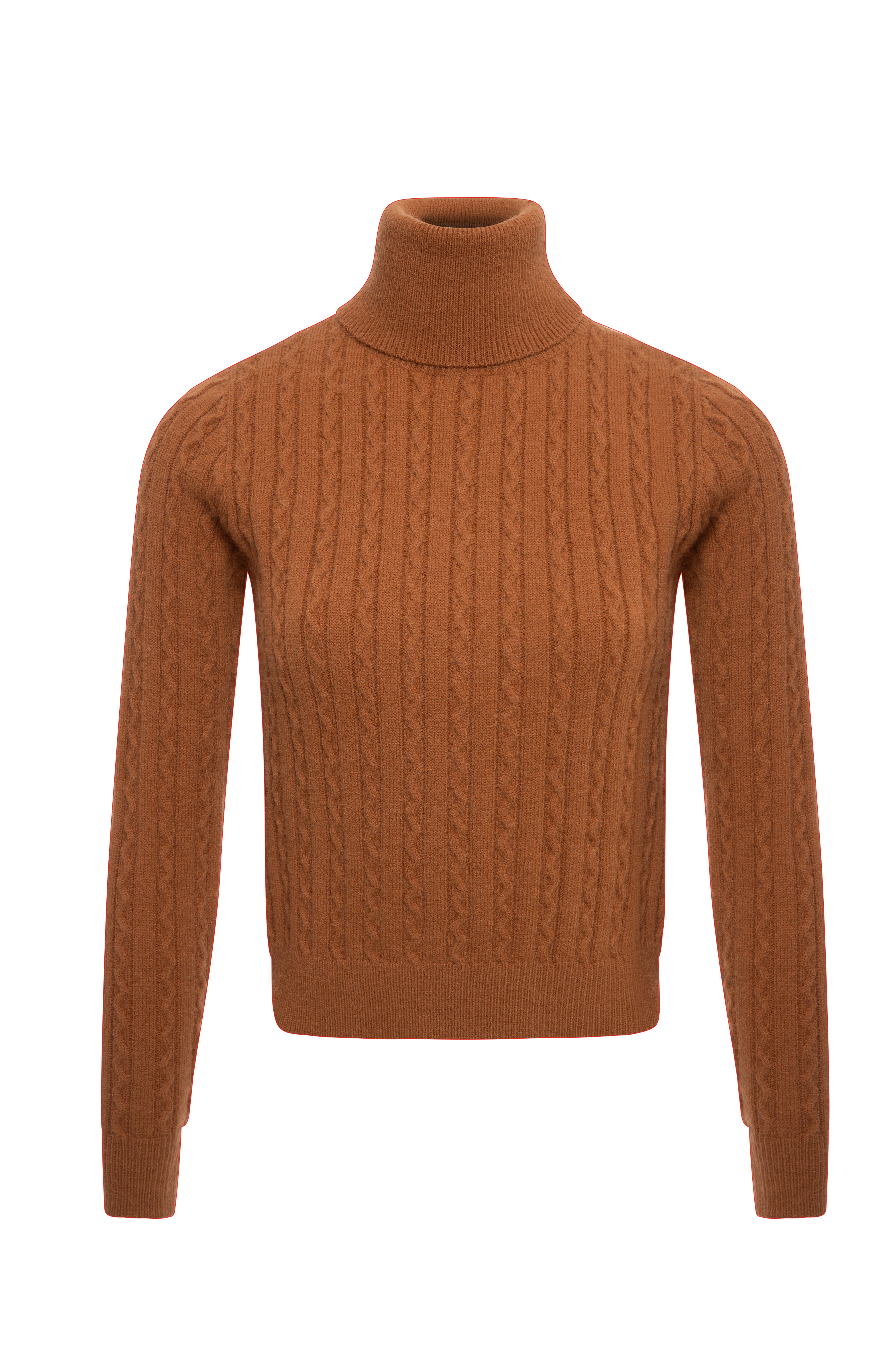 Maglia slim con punto treccia FY26WT7062K45801 FRACOMINA