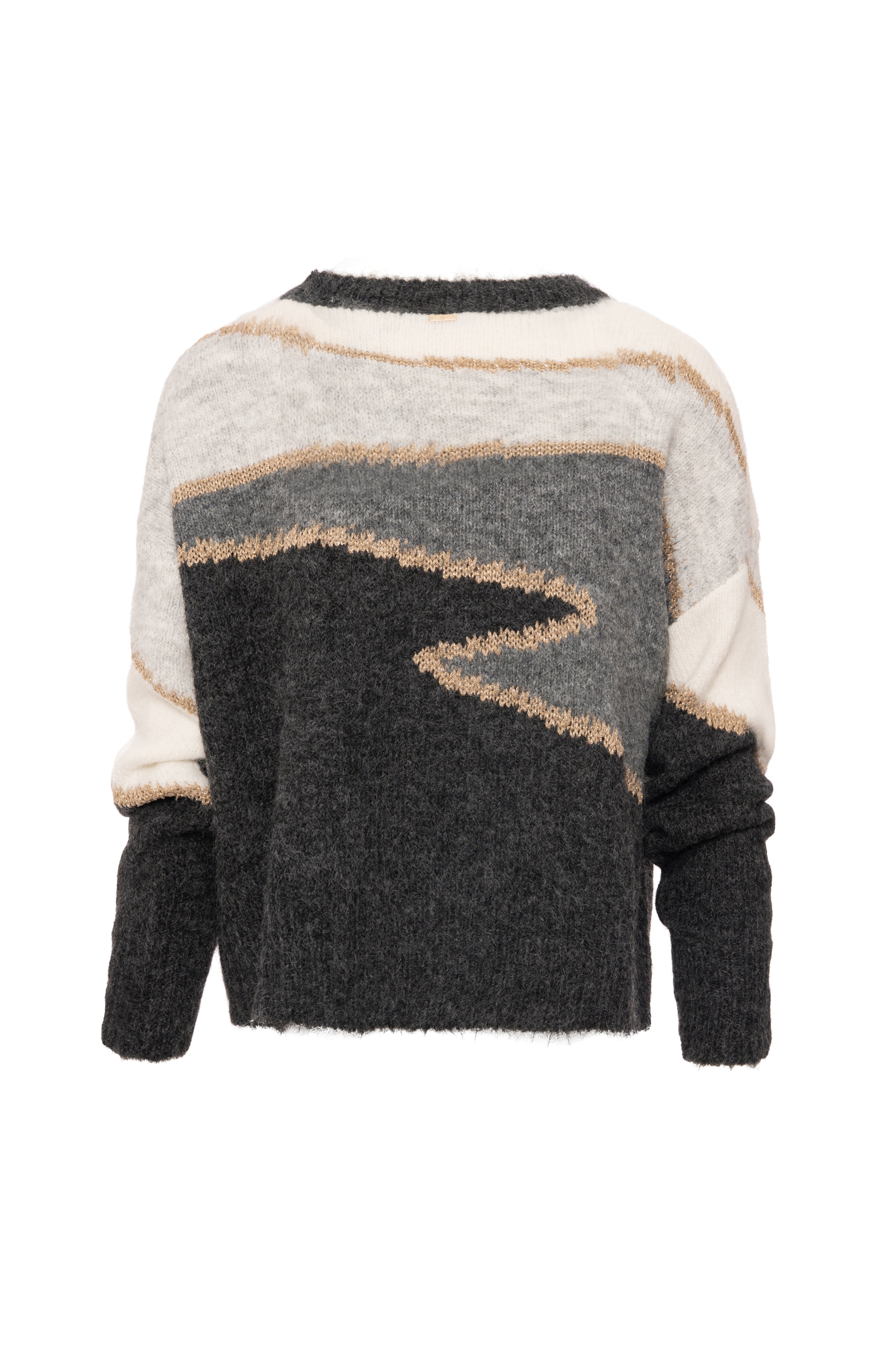 Maglia regular in jacquard FY26WT7064K563F8 FRACOMINA