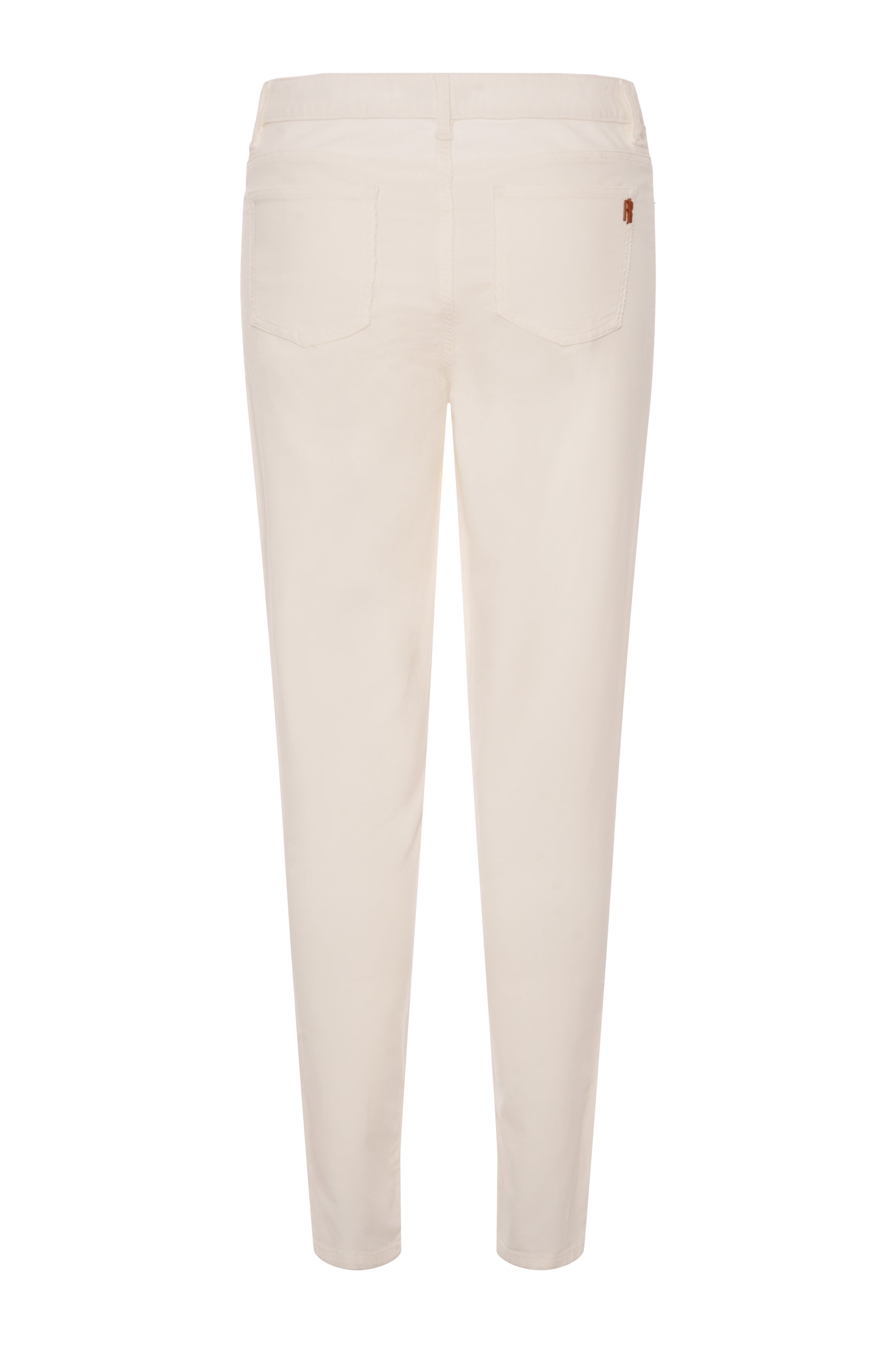 Pantalone slim in velluto mille righe FRACOMINA — immagine 2 di 8