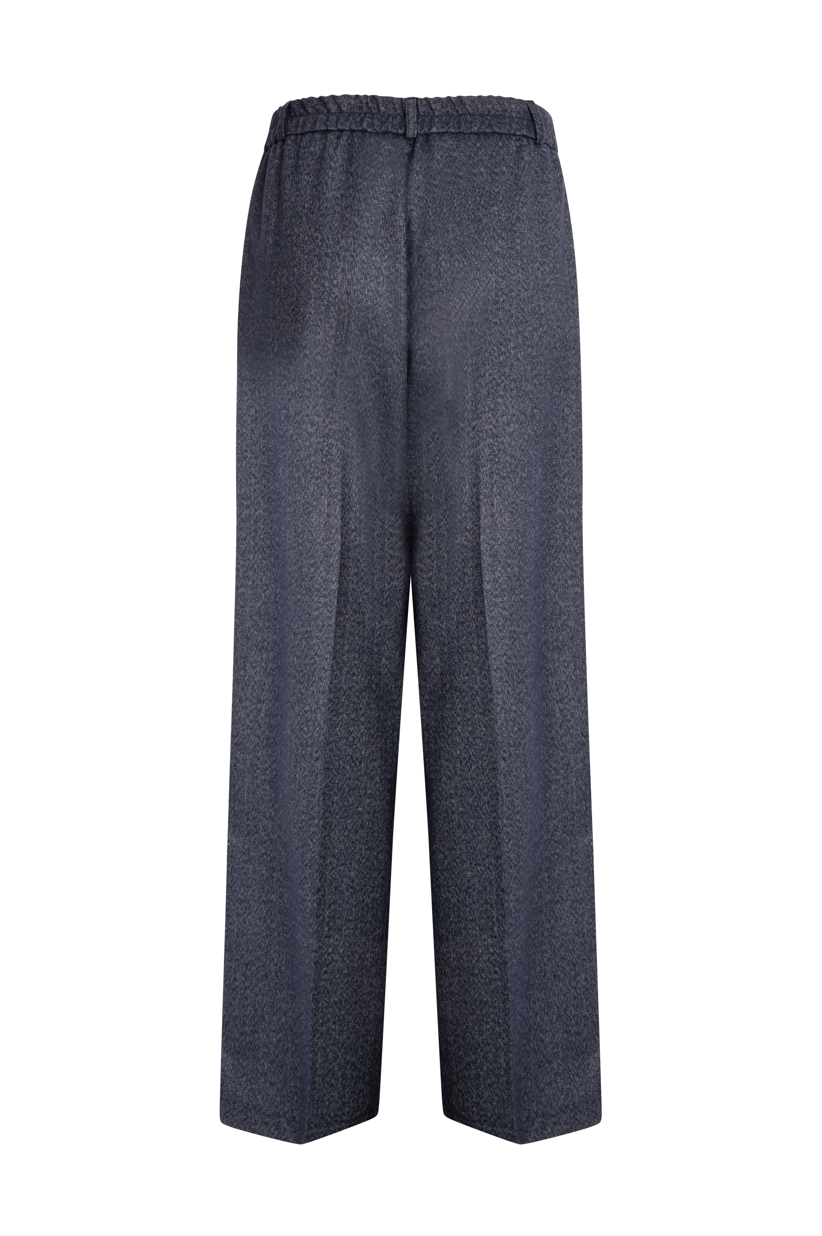 Pantalone wide a palazzo in tweed FZ26WV3001W56101 FRACOMINA
