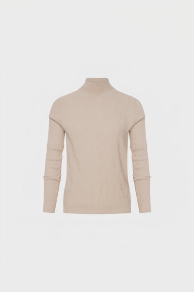 Maglia regular con collo alto
