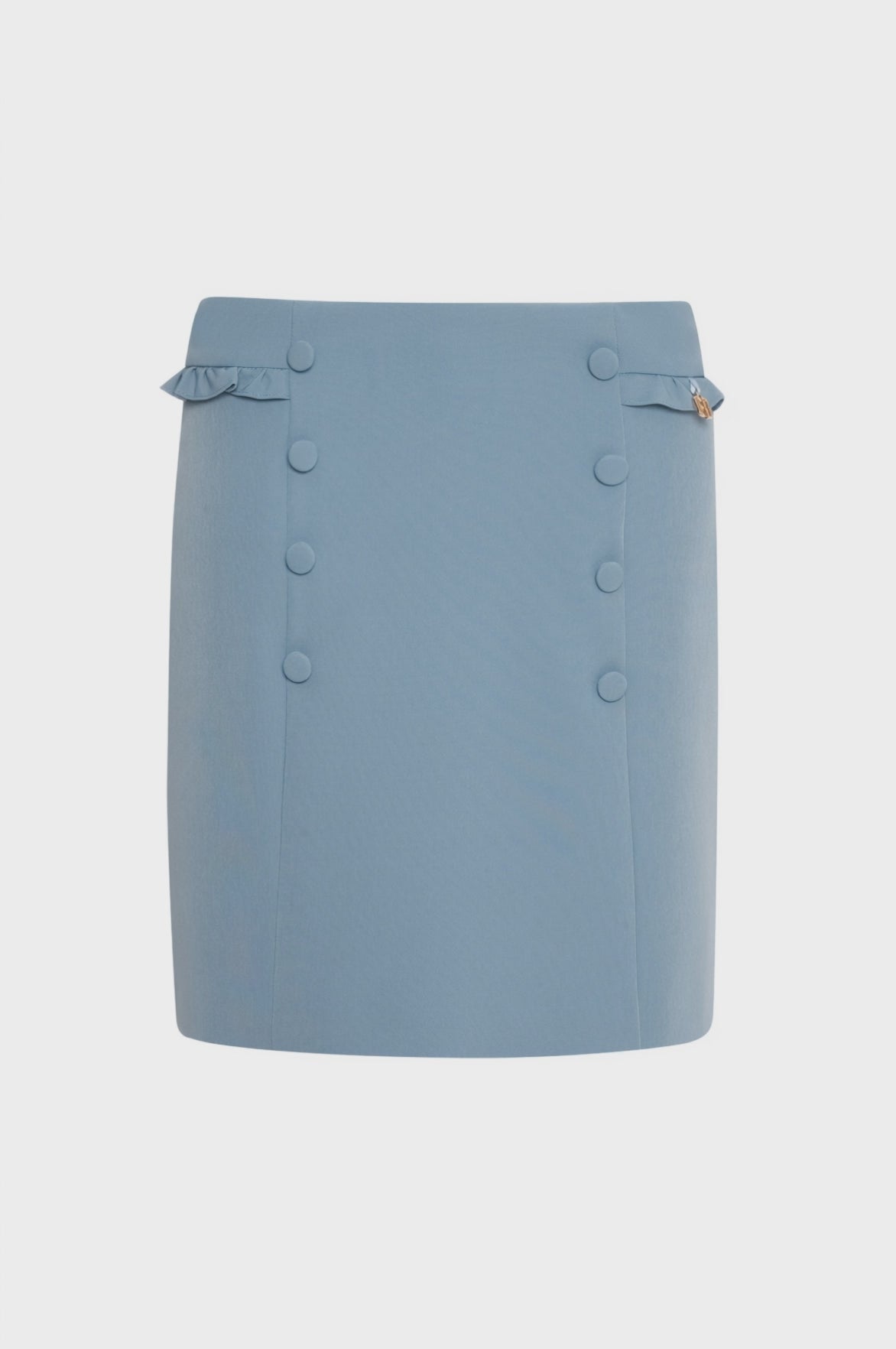 Gonna slim mini in tessuto stretch