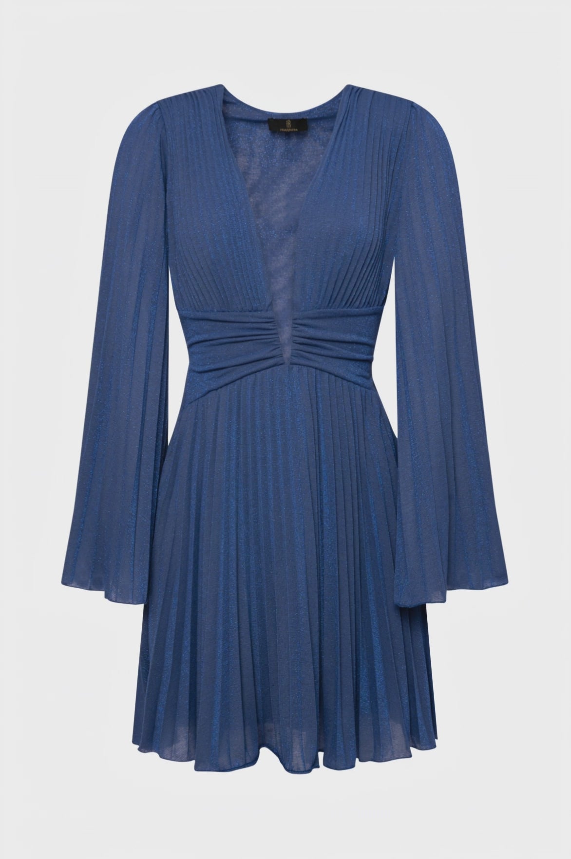 Abito regular mini con lurex