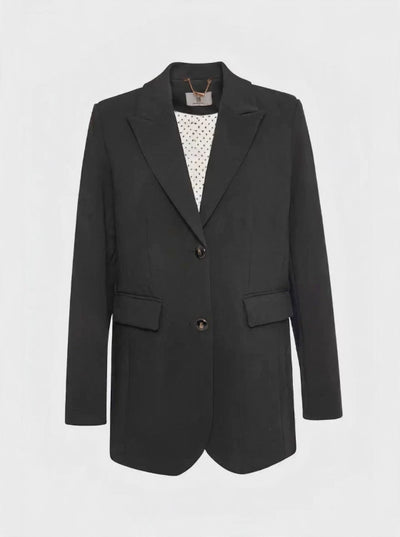 Blazer regular lungo monopetto