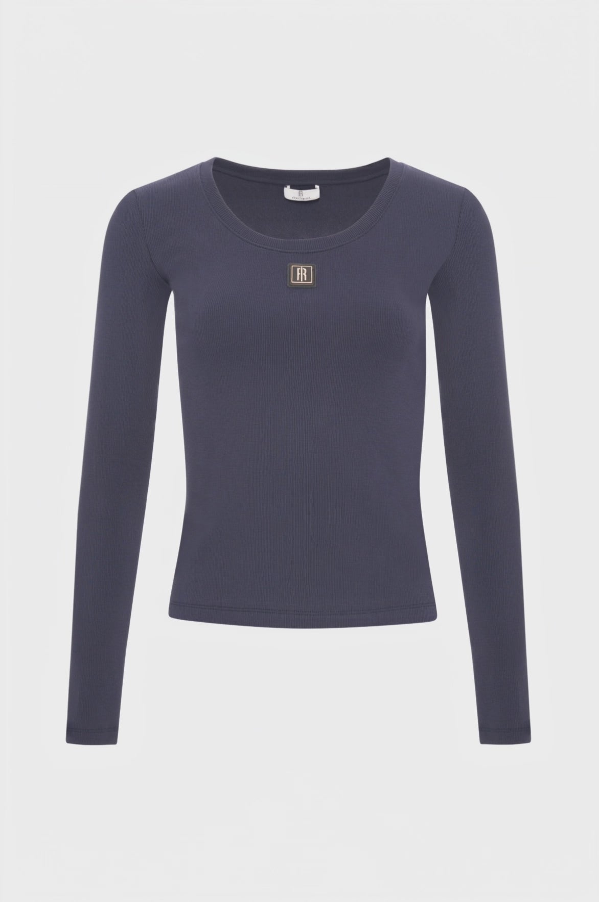 T-shirt slim in jersey di cotone stretch