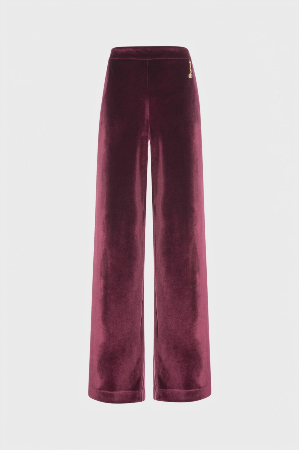 Pantalone wide a palazzo in velluto