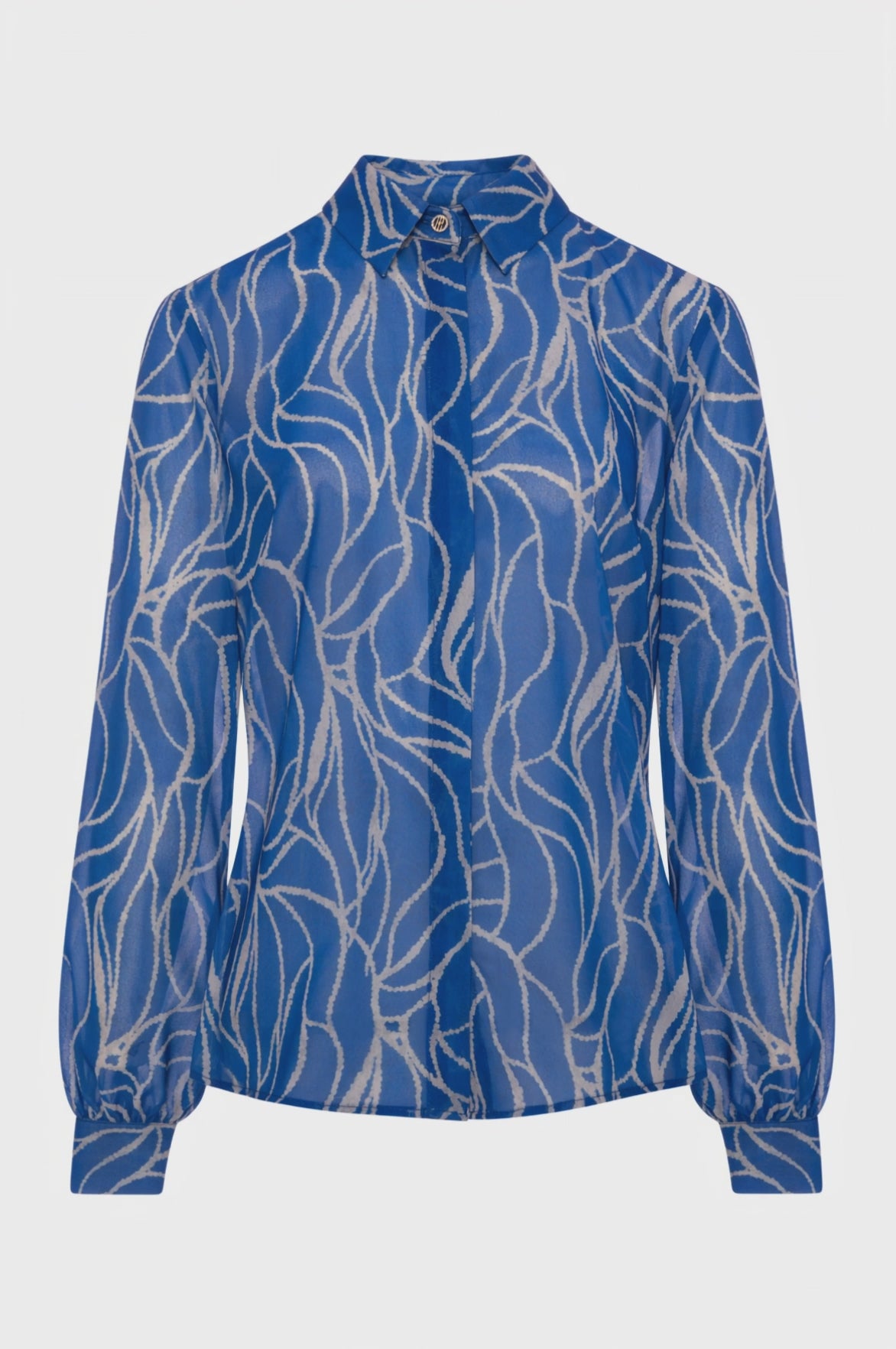 Camicia regular in fantasia