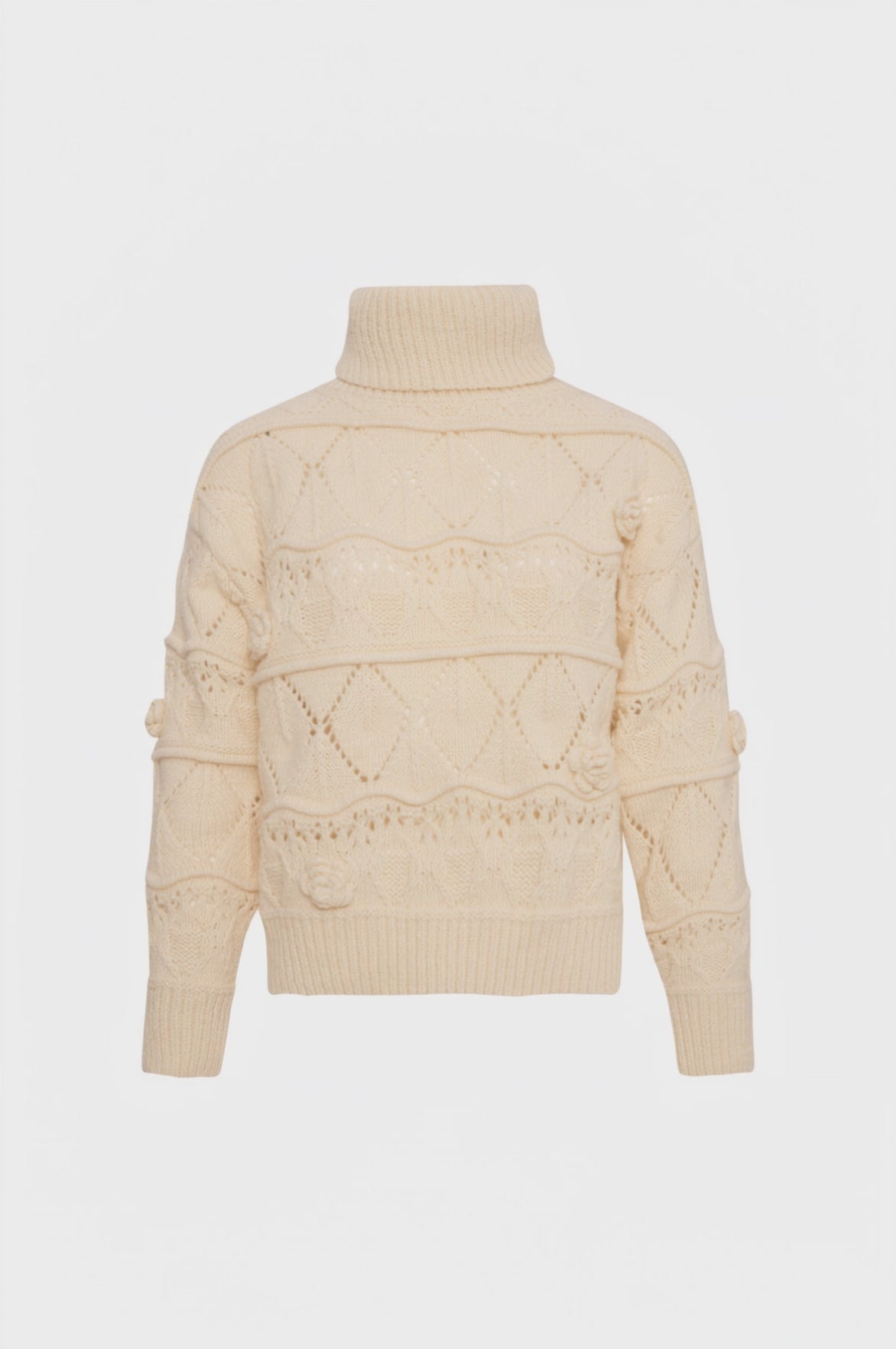 Maglia over con lana