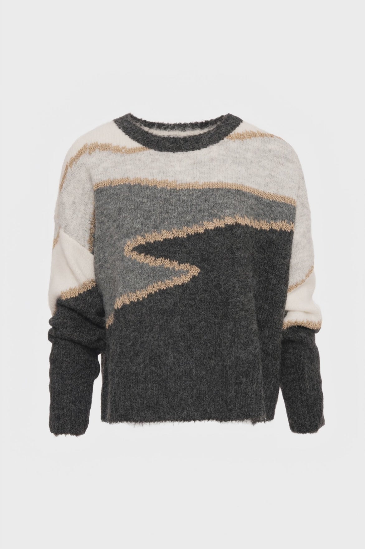 Maglia regular in jacquard