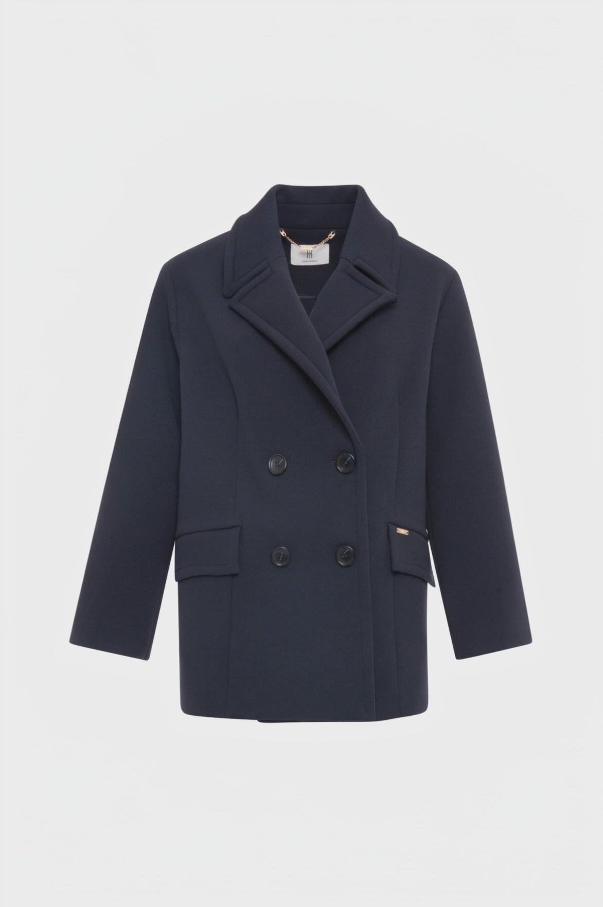 Cappotto regular doppiopetto