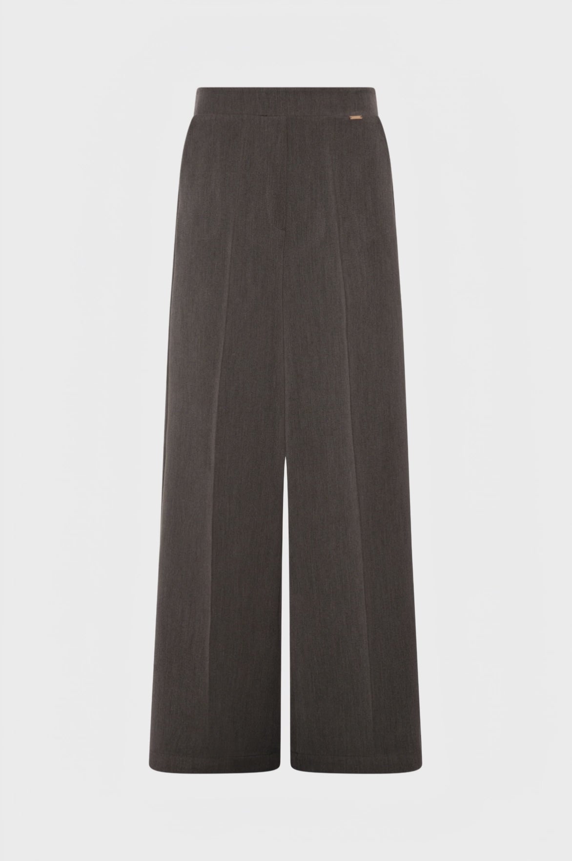 Pantalone flare a vita alta
