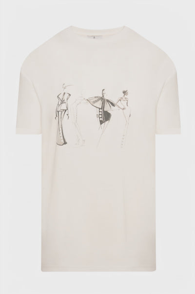 T-shirt regular in jersey di cotone