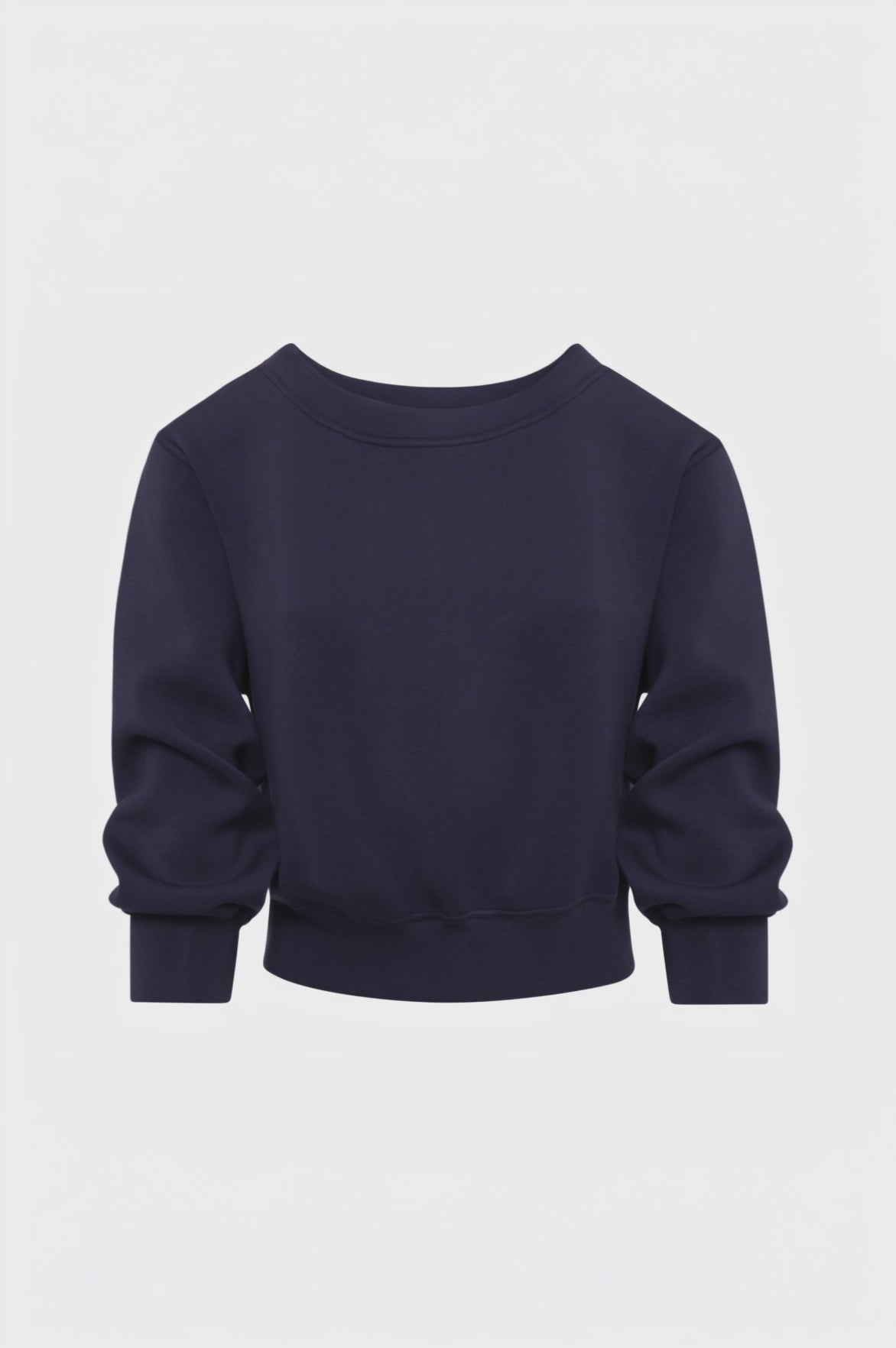 Felpa regular girocollo