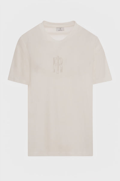 T-shirt regular in jersey di cotone