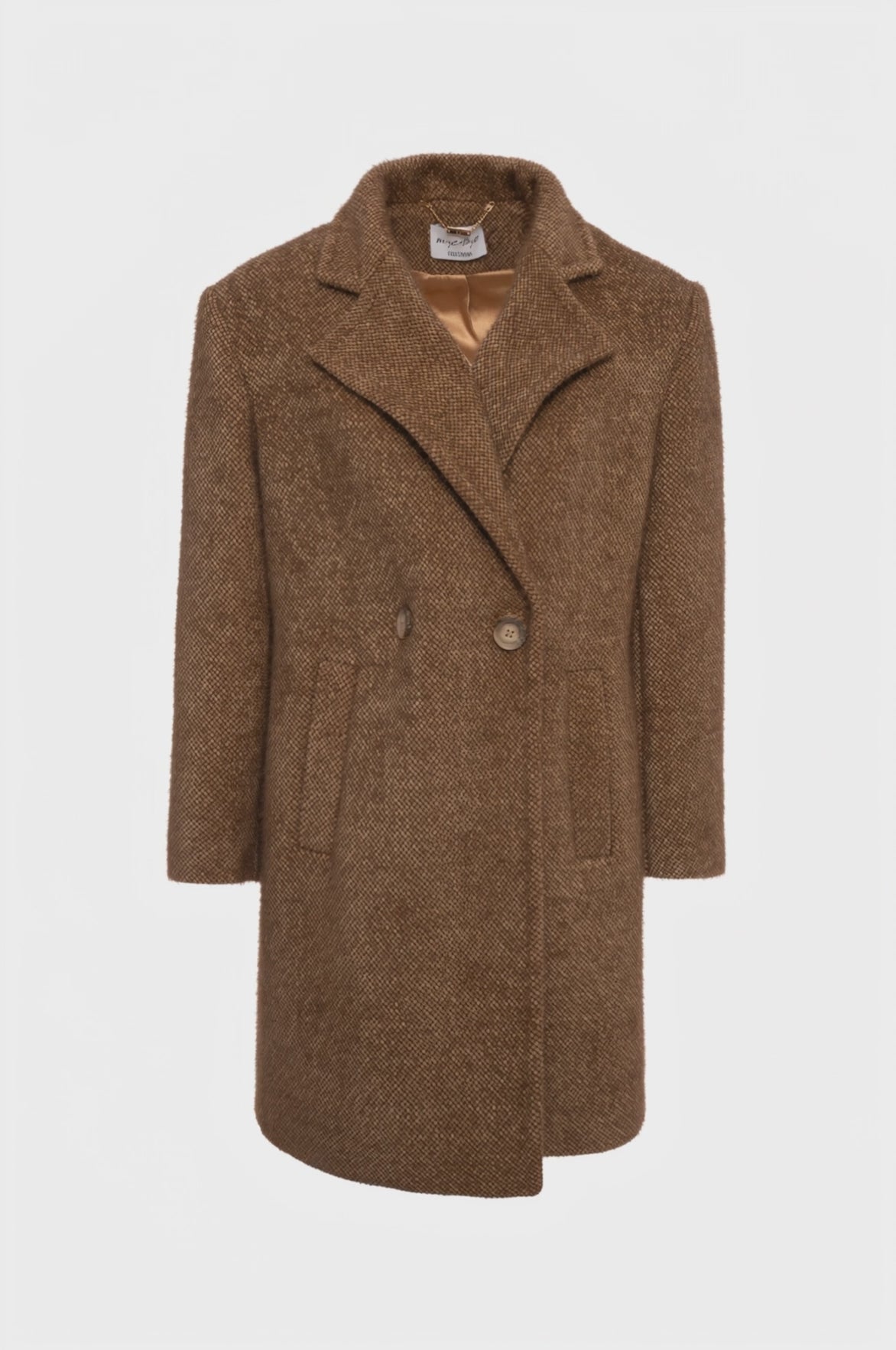 Cappotto regular doppiopetto