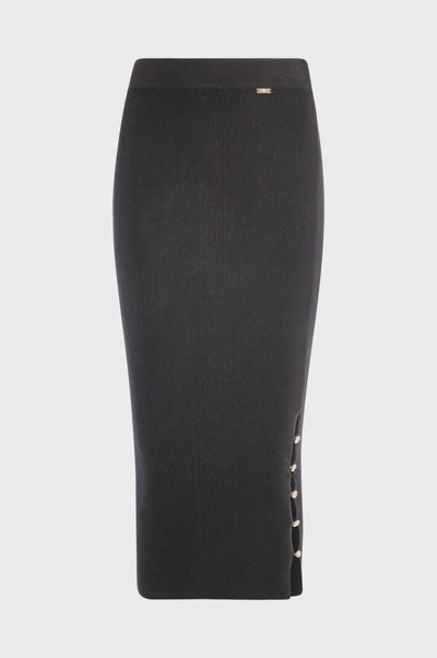 Gonna slim midi in maglia
