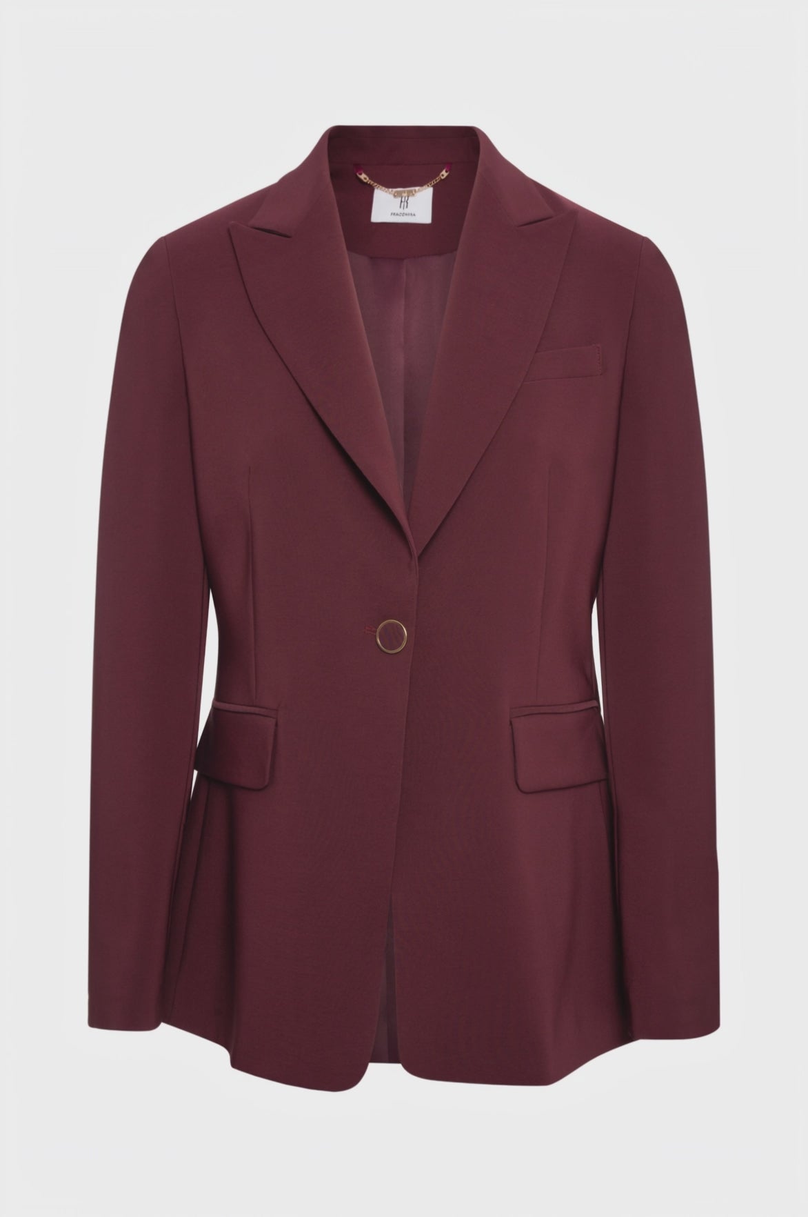 Blazer regular monopetto