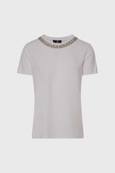 T-shirt regular in jersey di cotone