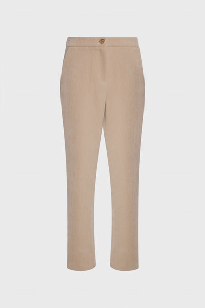 Pantalone regular modello chino in velluto