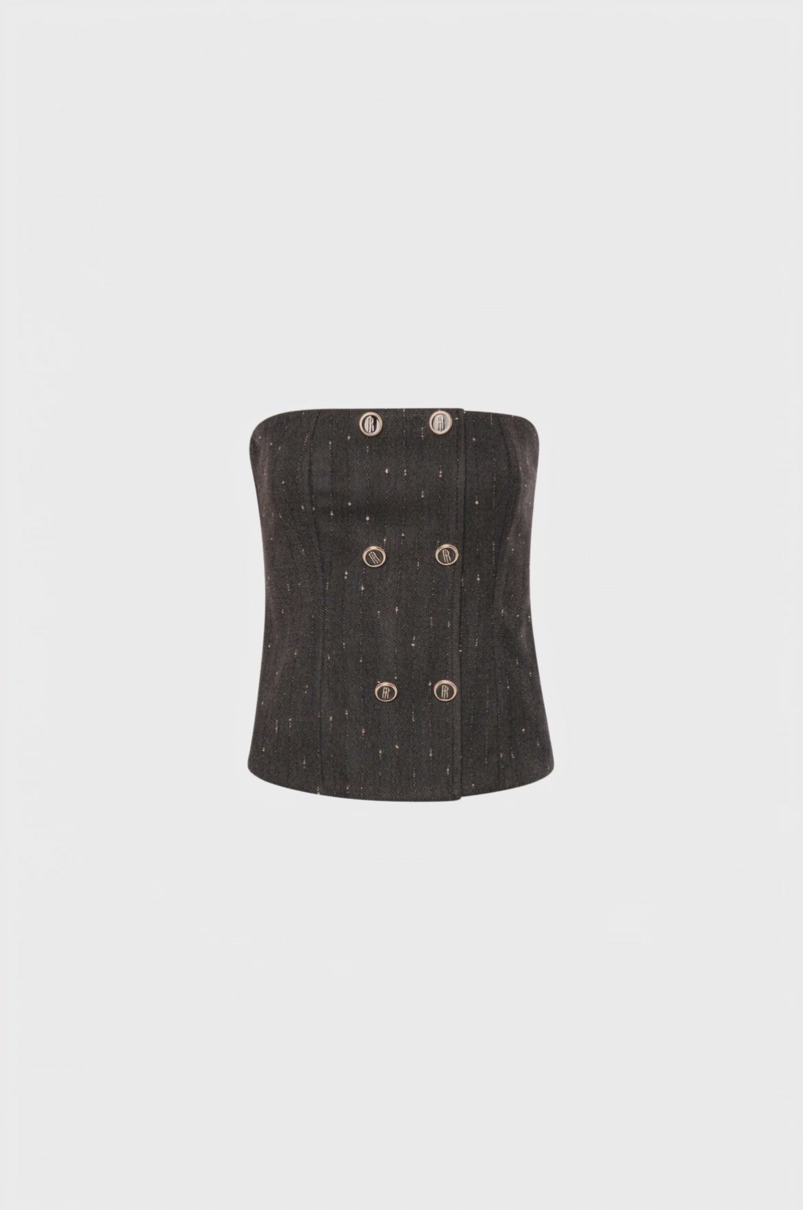 Top slim modello bustier
