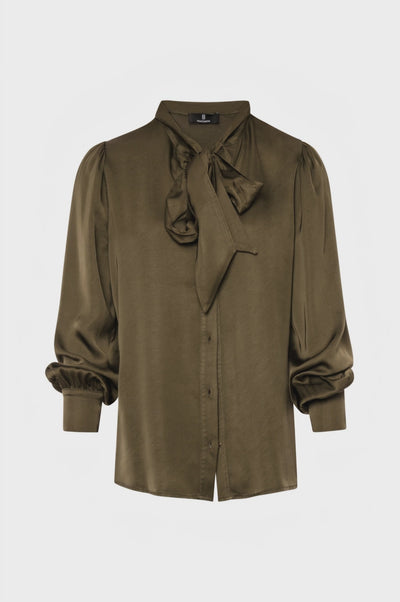 Camicia regular in viscosa