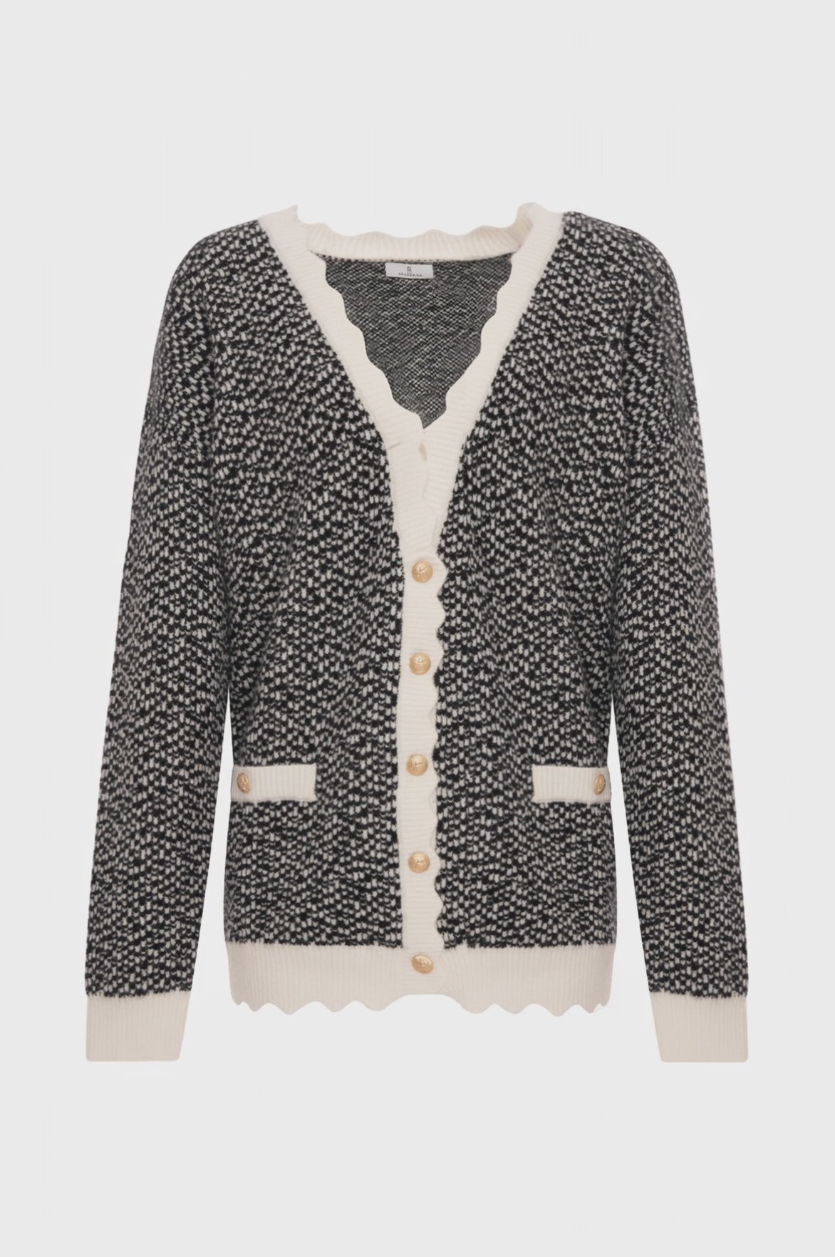 Cardigan over con scollo a V