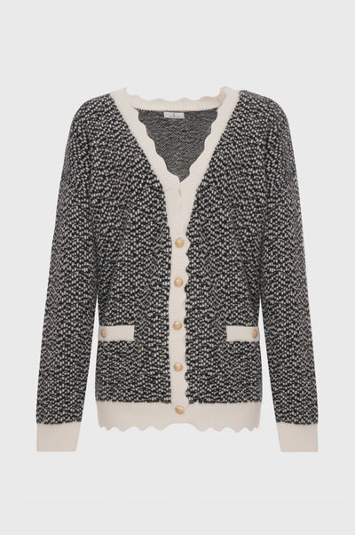 Cardigan over con scollo a V