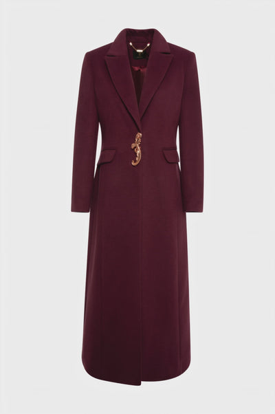 Cappotto regular lungo monopetto
