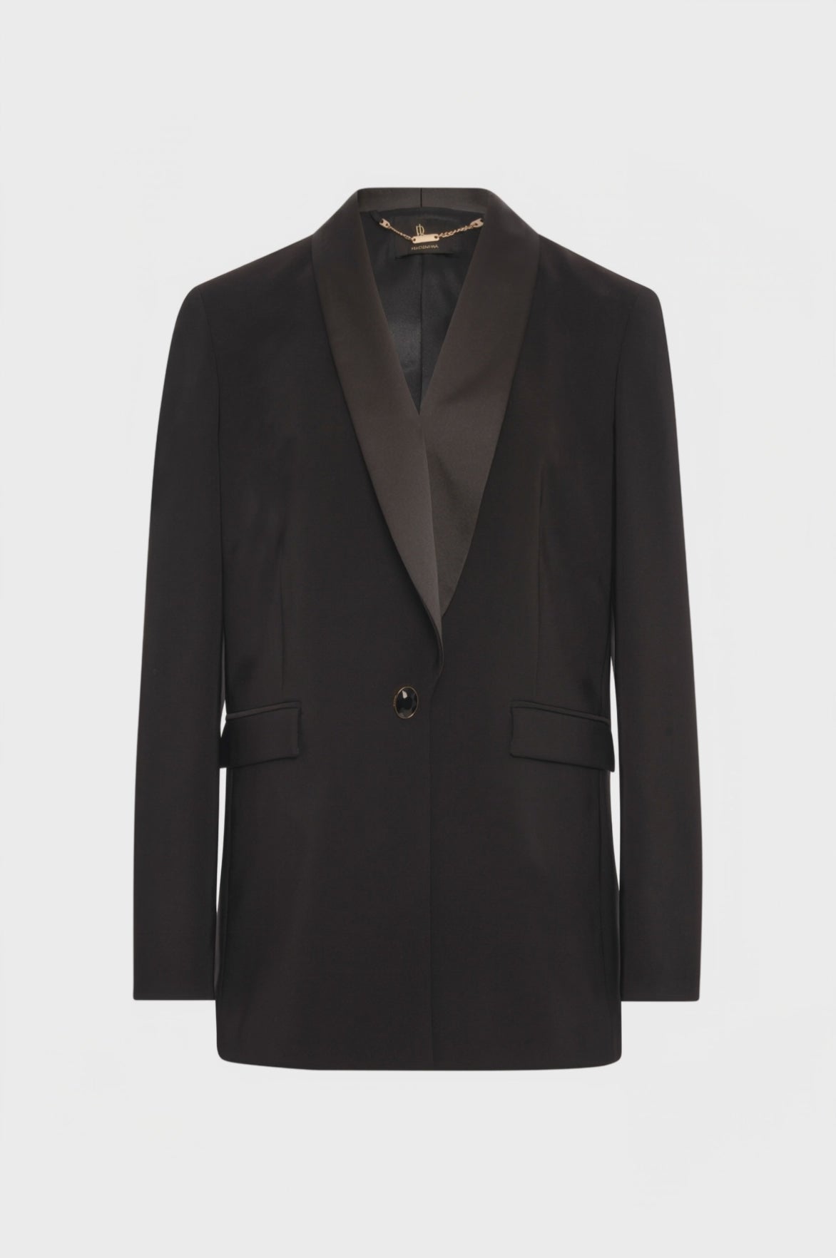 Blazer regular lungo monopetto