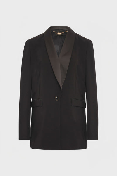 Blazer regular lungo monopetto