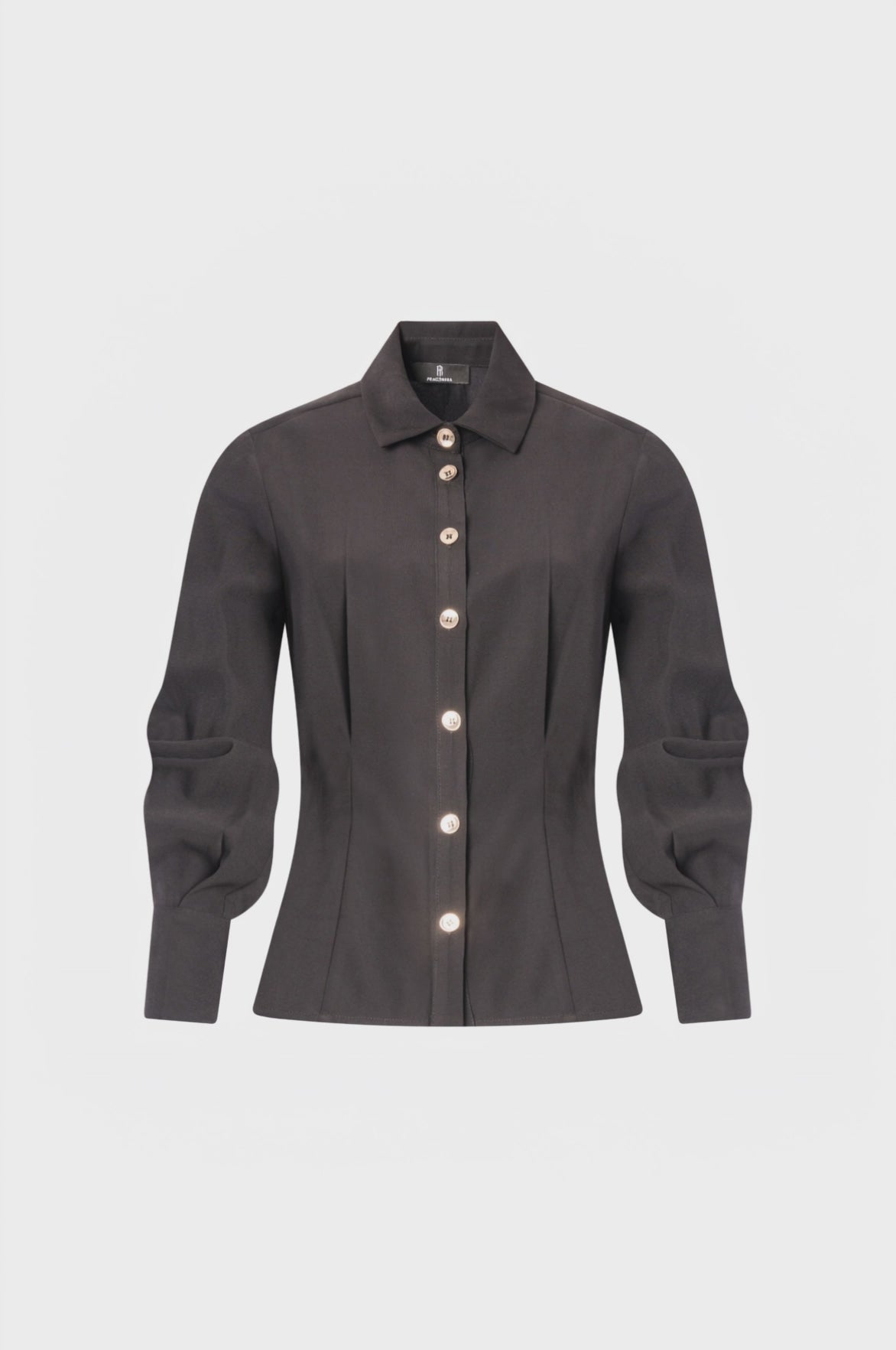 Camicia slim in viscosa