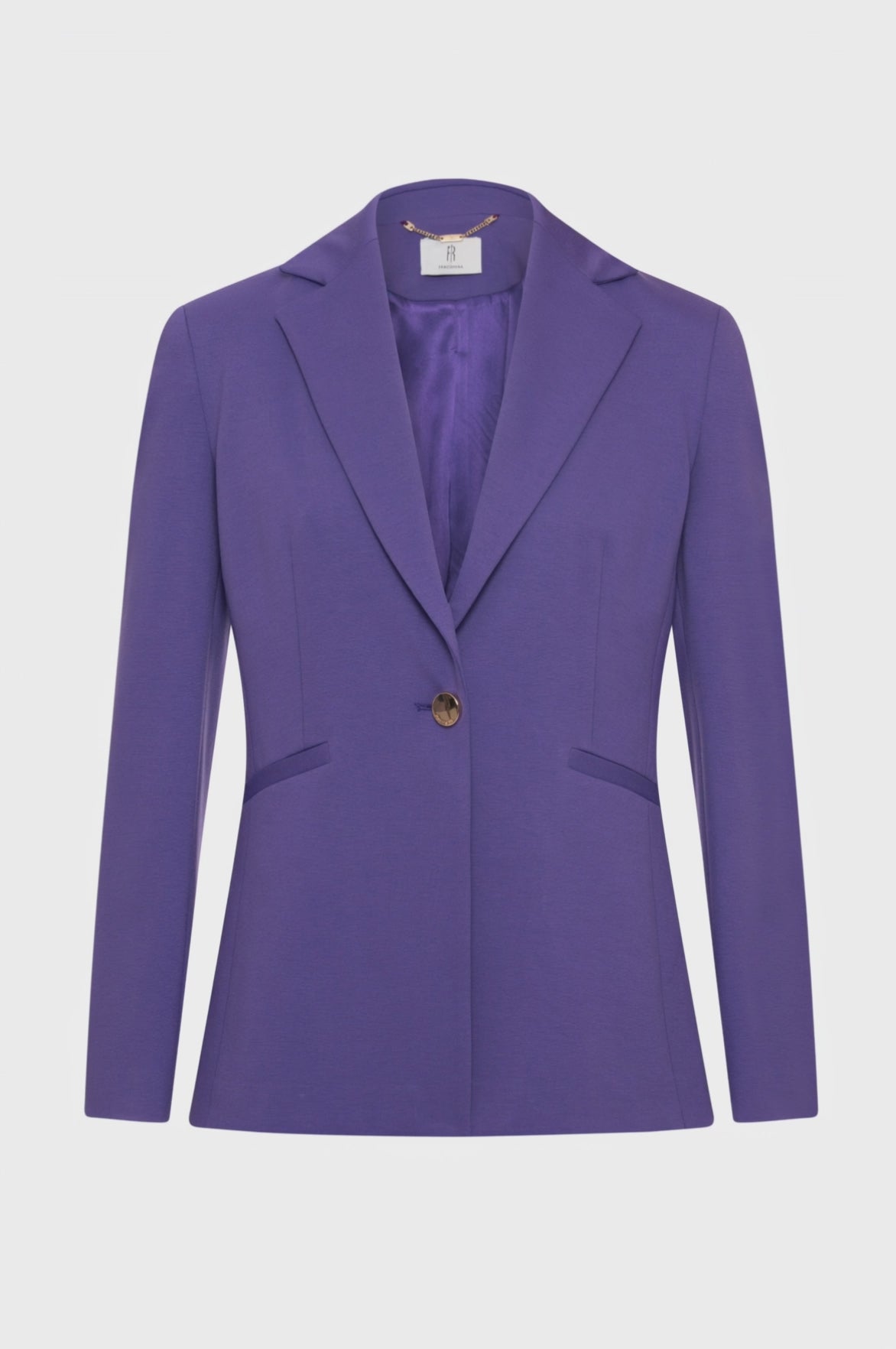 Blazer regular monopetto