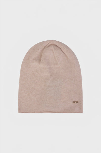 Cappello a cuffia in maglia in lana