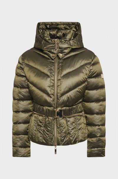 Piumino regular in nylon