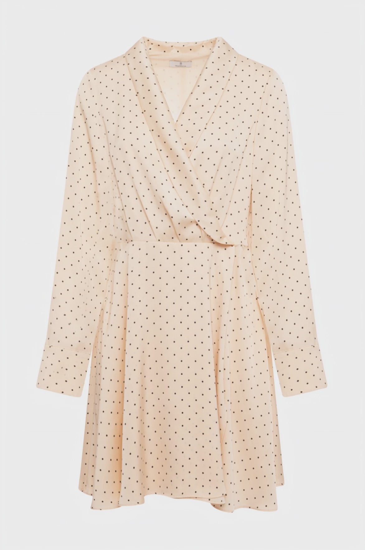 Abito regular mini in fantasia pois