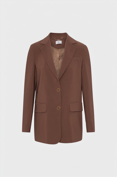 Blazer over lungo monopetto