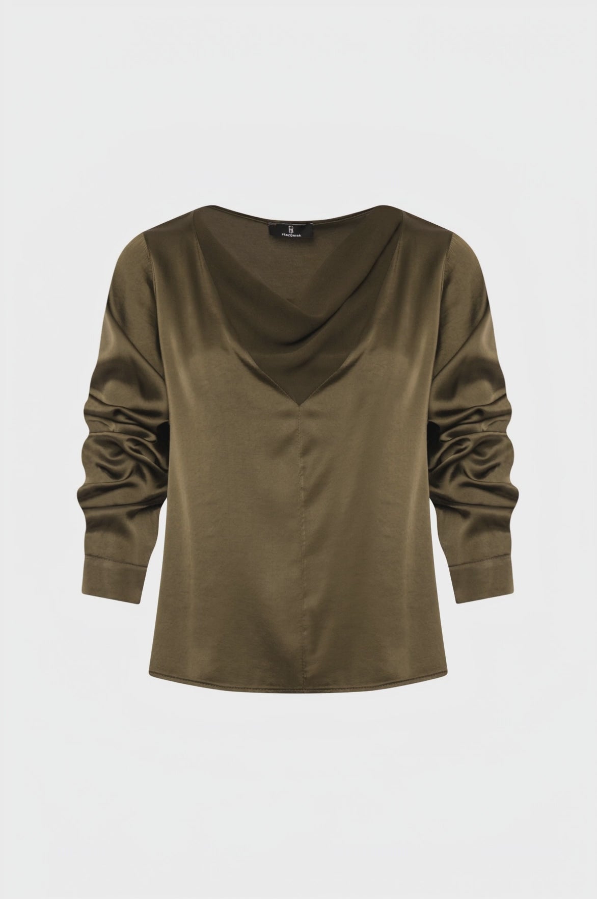Blusa regular in viscosa
